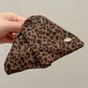 Pinza de Garra con Lazo Color Café Otoño e Invierno para Mujer Pinza para el Cabello de Alta Gama para la Parte Posterior de la Cabeza Recogido Pinza de Tiburón Pasador Grande Accesorios para el Cabello