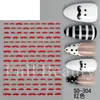FULL BEAUTY Nuevas Pegatinas Transfronterizas para Uñas Estilo Caballero Retro Bigote Negro y Dorado Línea Minimalista Pegatinas para Uñas