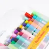 Plumones Yongci de Doble Punta a Base de Aceite Set de 36 Colores Marcadores Grandes con Líquido de Recarga Venta Directa de Fábrica Precio Especial
