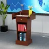 Escritorio para Altavoz Escritorio de Clase Escritorio para Conferencias en Aula Escritorio para Conferencias de Maestro Podio para Discurso del Anfitrión Escritorio de Bienvenida para Sala de Conferencias