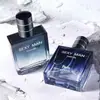 55ml Colonia Azure Passion para Hombre Larga Duración Fragancia Ligera Amaderada Fresca Masculina Estudiante Venta al por Mayor Transfronteriza