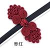 Baixi acessórios de vestuário tecidos à mão sete contas botão cheongsam botão de casaco botões decorativos para roupas fabricantes atacado