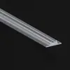 Lente Lineal Extruido Acrílico Personalizado PMMA Tira de Luminaria Lente de Ángulo Amplio Lente Polarizador Se Puede Cortar