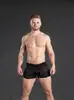 Pantalones Cortos de Malla para Hombre, Deportivos, de Secado Rápido, con Agujeros, Transpirables, para Playa, Sexy, Fitness, Entrenamiento al Aire Libre, Casual, Pantalones de Tres Puntos para Hombre