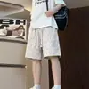 Nuevos Shorts Casuales Cómodos de Verano 2026 para Hombre, Estilo Americano Moderno, Elegantes y Frescos, Shorts Rectos Holgados de Cinco Pulgadas para Hombre