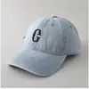 Gorra de Béisbol de Mezclilla Bordada con Letra de Primavera para Hombres y Mujeres, Gorra de Pato Versátil a la Moda y Casual para Proteger del Sol