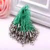Directo de fábrica línea negra hebilla de langosta cuerda para teléfono móvil Yiwu cordón para colgar teléfono móvil cordón con gancho de langosta se puede comprar en colores mezclados