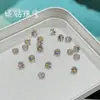 Paquete de Materiales DIY para Ramo de Piedras Sueltas Flash de Dos Tonos Zirconia Cúbica Oxidada de 4 mm Color Degradado Accesorios Hechos a Mano Combinación