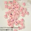 Jingdezhen Cerâmica Joias Rosa Grande Furo Contas Soltas Pacote de Material DIY Tecido à Mão Estudante Feminino Contas Crianças Novo