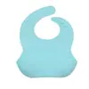 Baberos Populares para Niños, Opcionales Multicolor, Impermeables y Fáciles de Lavar, Bolsillos para Saliva de Bebé, Bolsillos para Arroz, Bolsillos de Silicona para Arroz de Bebé