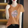 Liquidación Descuento de Marca Estilo Chino Nuevo Estilo Nacional Nuevo para Mujer Tallas Grandes Ropa Interior Cubre Vientre Holgada Camiseta Reductora de Edad