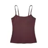 Camisola Estilo Coreano de Tirantes Finos con Copas, Camiseta sin Mangas Blanca Básica para Mujer, Adecuada para Usar Sola o como Capa Interior