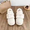 Zapatillas Deportivas Casuales con Suela Gruesa para Aumentar la Altura Zapatos de Algodón Versátiles para Mujer 2026 Nuevos Zapatos de Pan de Felpa Cálidos de Invierno