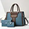 Set de Tres Piezas de Bolsos para Suegra, Bolsos Cruzados de Hombro, Maletín Texturizado de Moda 2025, Bolsos Grandes Versátiles para Mujer de Exportación