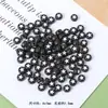 Estrella acrílica de colores brillantes, luna, cuentas redondas, cuentas brillantes en forma de corazón, materiales para pulseras, collares de joyería hechos a mano para DIY