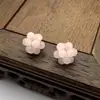 Bola de Cristal Bola de Flor Acessórios para Joias DIY Tecido Cristal Pedra Natural Brincos Pulseira Colar Corrente de Celular com Contas
