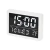 Reloj Led Estilo Minimalista Pantalla Grande Despertador de Mesita de Noche Estilo Japonés Reloj Digital Multifuncional Práctico 1020