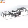 Línea de Pulverización de Polvo de Perfil de Aluminio Tipo Tirón Horizontal Personalizada Colo-L-M01 Línea de Pulverización Colo800 Suministro de Exportación Transfronteriza