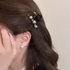 Exquisitos pasadores pequeños con forma de lazo, adecuados para cabello fino, pinzas de tiburón de clip medio, pasadores dulces para flequillo de lado, horquillas y accesorios para el cabello para mujeres