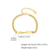 Pulsera para Pareja Mobius Acero de Titanio Infinito Pulsera de Acero Inoxidable DIY Grabado de Nombre Personalizado Regalo de San Valentín