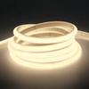 Tira de luz COB superbrillante de alta presión para exteriores, impermeable, autoadhesiva, para techo del hogar, tira de luz LED de silicona flexible