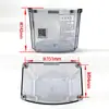 Bomba de lubricante eléctrica totalmente automática Tanque de aceite Caja de aceite Olla de aceite transparente Contenedor de plástico Carcasa Base inferior Caja contenedora 4L