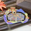 Serie de Imanes para Refrigerador de Xizang, Mongolia Interior, Qinghai, Xinjiang, Ningxia, Pegatinas Decorativas Magnéticas de Madera Creativas, Souvenirs de Viaje