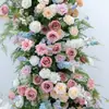 Arco de estilo europeo transfronterizo de cuerno de vaca simulado para decoración de bodas, fondo para fotos para el área de registro de la recepción de la boda