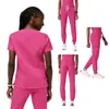 Uniforme de quirófano Amazon de manga corta en nuevo color con nombre de tienda y logotipo impresos a medida, ropa de trabajo para doctor, uniforme médico