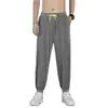 Pantalones Casuales Rectos Holgados Versátiles para Hombre 2024 Verano Modernos Pantalones Jogger Versátiles Estilo Casual de Hong Kong