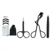 Conjunto de Três Peças Curvador de Cílios, Curvador de Cílios de Aço Carbono, Curvador de Sobrancelhas, Curvador de Cílios Girassol, Ferramenta de Curvatura Natural, Curvador de Cílios de Ângulo Amplo