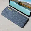 Aplicável à película protetora do teclado Bluetooth sem fio Logitech Logitech K380 capa protetora contra poeira de mesa pintada de 79 teclas