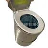 Vaso Sanitário de Aço Inoxidável Zhongsheng Mining, Tipo de Embalagem Automática para Uso Subterrâneo, Conveniente e Portátil