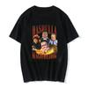 Camiseta Hasbulla Fighting Meme Camiseta de manga curta europeia e americana transfronteiriça Top casual para casais