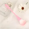Brocha de Maquillaje Cintura Pequeña, Brocha para Rubor, Cerdas Suaves, Maquillaje que No Come Polvo, Brocha Grande para Polvo Suelto, Cepillo para Polvo de Uñas, Brocha para Corrector