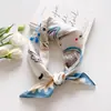 Pañuelo cuadrado de algodón vintage estilo japonés, disponible en varios colores, pañuelo de algodón y seda, diadema, unisex, pañuelo pequeño versátil, pañuelo de cuello estampado