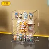 Soporte de Exhibición de Almacenamiento de Cajas Ciegas Acrílico Transparente a Prueba de Polvo Gabinete de Almacenamiento de Figuras Labubu Bubble Mart Caja de Exhibición