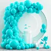 Set de Globos Amazon Transfronterizo Color Sólido Cadena de Globos Fiesta de Cumpleaños Boda Decoración Paquete de Globos Mayoreo