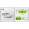 Bandeja de papel de aluminio para freidora de aire YX, caja de almuerzo desechable, caja de almuerzo de papel de aluminio, bandeja de papel de aluminio, fábrica, venta al por mayor, en stock, transfronterizo