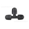 Conector de Tubería de PE de 16 mm Fabricante Accesorios para Riego Agrícola Conector de Bloqueo para Tubería de PE Tee Conector para Riego por Goteo de Jardinería