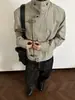 Chaqueta Corta de Estilo Americano para Hombre con Cuello Reversibles y Hebilla de Avión, Abrigo de Trabajo para Primavera y Otoño, Elegante Chaqueta de Béisbol, Novedad Otoño 2026
