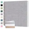 Bestseller Transfronterizo 8/10/ 12 pulgadas DIY Hecho a Mano Cuaderno de Espiral de Hojas Sueltas Álbum de Recortes de Papel Kraft Vintage Álbum de Tarjetas Álbum Conmemorativo