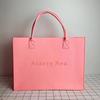 Anúncio de Seguro Xiaohongshu Bolsa de Feltro Personalização, Bolsa Tote Escolar, Presente Corporativo para o Festival do Meio Outono Bolsa de Mão de Feltro