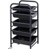 Carro caliente para teñir de barbería, estante para estilista de cabello, carro de bar, herramientas de peluquería, carrito de belleza, ventas directas de salón de belleza