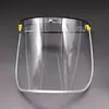 Fabricante Aleación de Aluminio Marco Pantalla Facial Transparente Resistencia a Altas Temperaturas Molienda Resistencia al Impacto A prueba de Salpicaduras Borde de Aluminio Mascarilla Protectora Facial de PVC