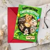 Compra directa transfronteriza de tarjetas de felicitación de feliz cumpleaños con sobres, tarjetas lindas y divertidas para enviar bendiciones y mensajes, tarjetas de regalo