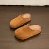 Sandalias retro para exteriores que aumentan la altura, pantuflas de suela gruesa de punta cerrada, estilo nuevo para personas perezosas 2026, medias pantuflas, slip-on, Birkenstock, versátiles
