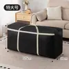 Bolsa para Edredón de Tela Oxford de Gran Capacidad, Bolsa de Almacenamiento de Ropa para el Hogar, Bolsa para Empacar Mudanzas, Bolsa de Equipaje Gruesa Grande con Asa