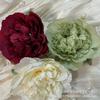 Estilo chinês simulação flor de peônia de três cores feito à mão acessórios de design para roupas sapatos e chapéus atacado direto transfronteiriço explosões