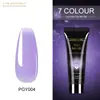 Set de Gel de Extensión No Pegajoso para Uñas, Gel Adhesivo para Pedrería, Gel para Esculpir y Dar Forma, Gel de Extensión para Fototerapia, Gel para Arte de Uñas